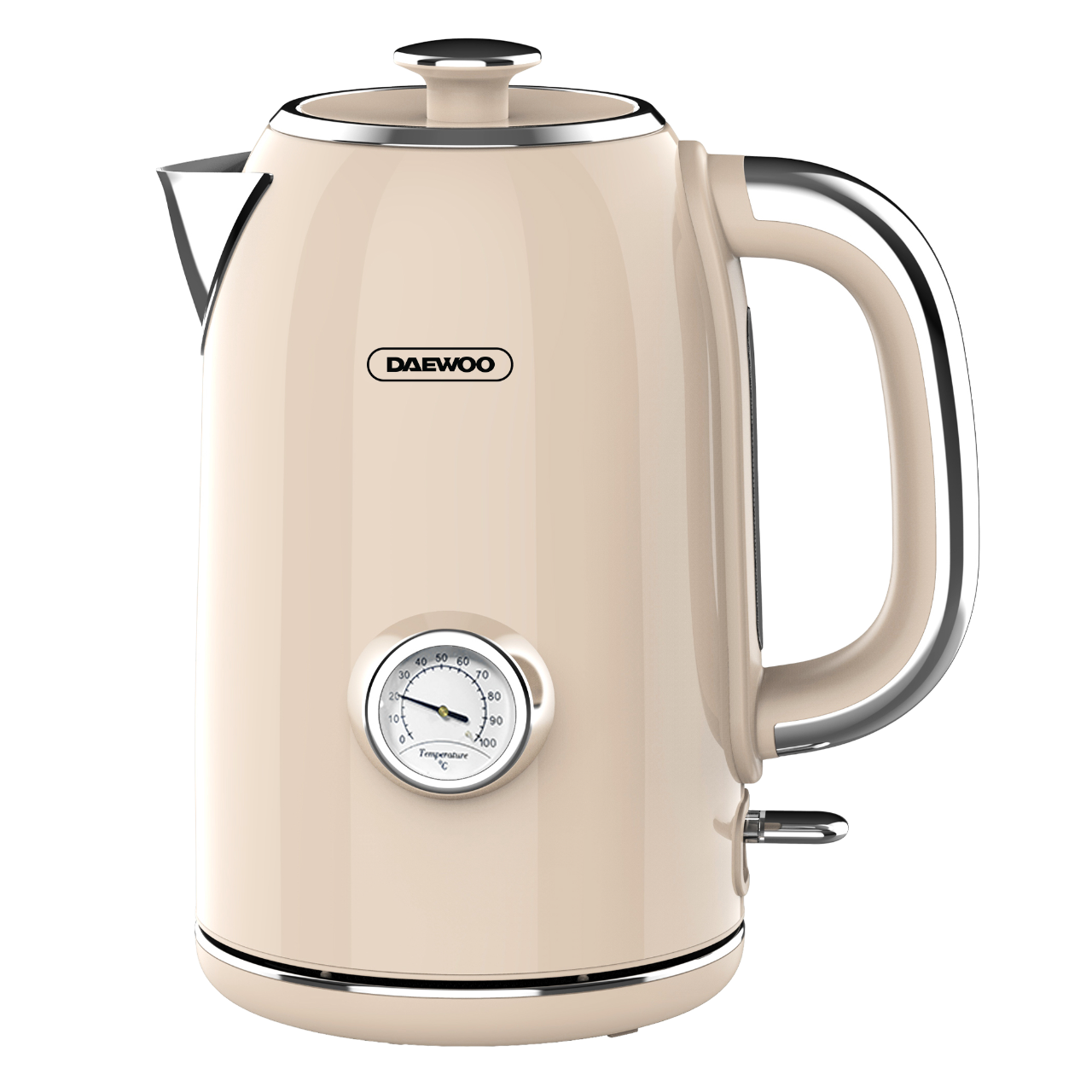 Product Photos with Daewoo Logo v2 1.7L ELECTRIC KETTLE Cream